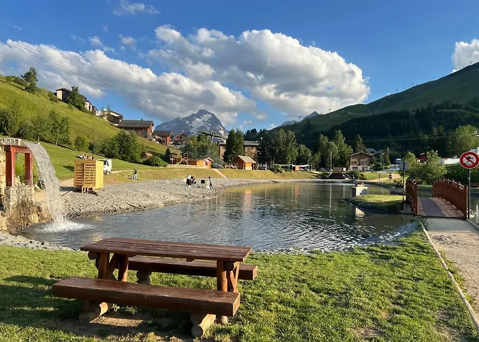 Pied Des Pistes Avec Garage Et Balcon- Balcons Des Pistes Lägenhet